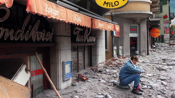 Vor 20 Jahren: Schlammlawine in Brig (24.09.2013)