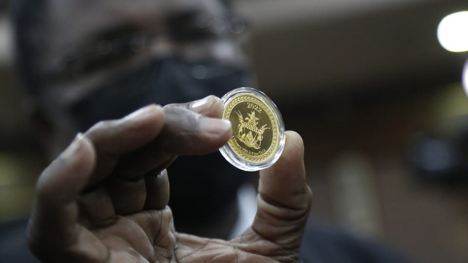 Eine Goldmünze soll die Wirtschaft stabilisieren