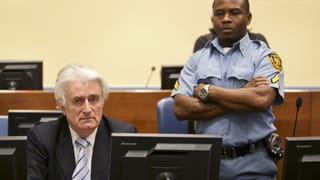 Acusado ante el tribunal en Los juicios de Yugoslavia