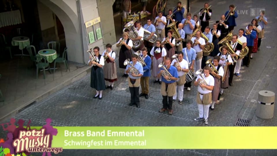 Potzmusig Brass Band Emmental Play SRF