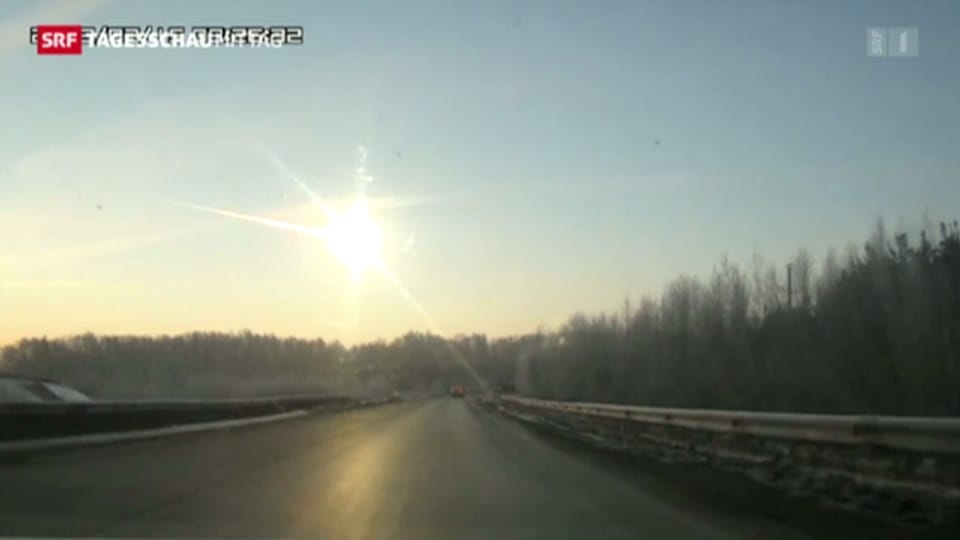 Spektakulärer Meteoriten-Einschlag im Ural