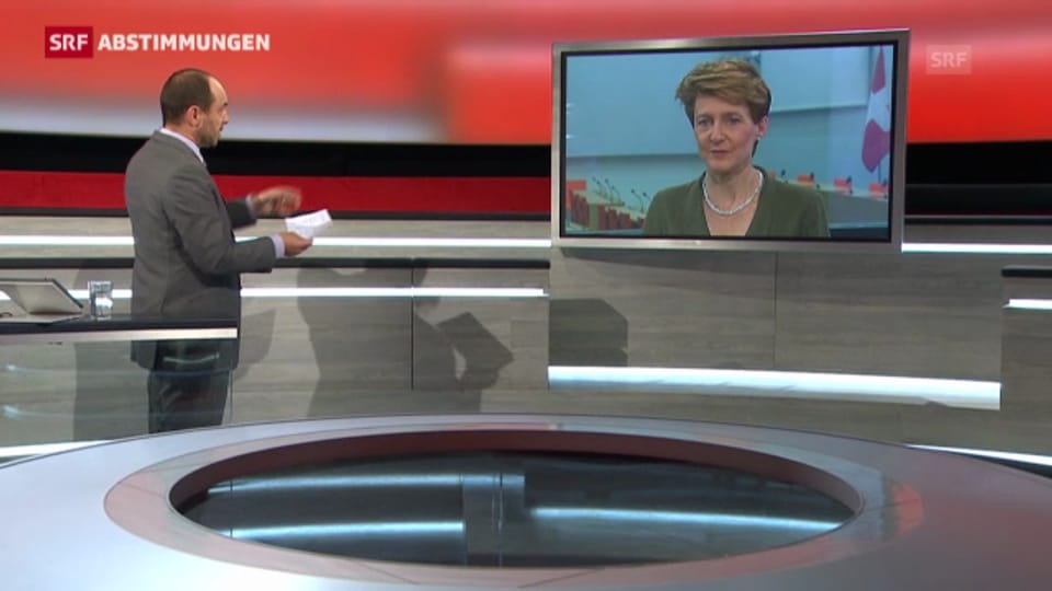 Interview mit Simonetta Sommaruga - News-Clip - Play SRF