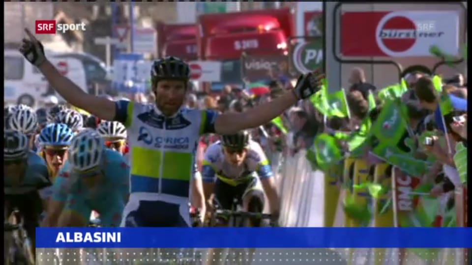 Albasini gewinnt Etappe bei Paris-Nizza («sportaktuell»)