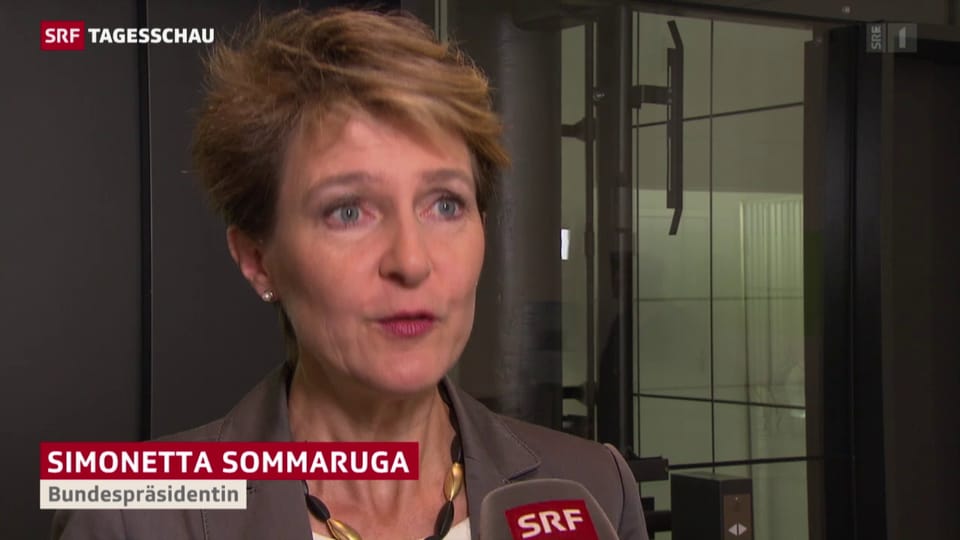 Sommaruga zu Flüchtlingsquote - Tagesschau - Play SRF