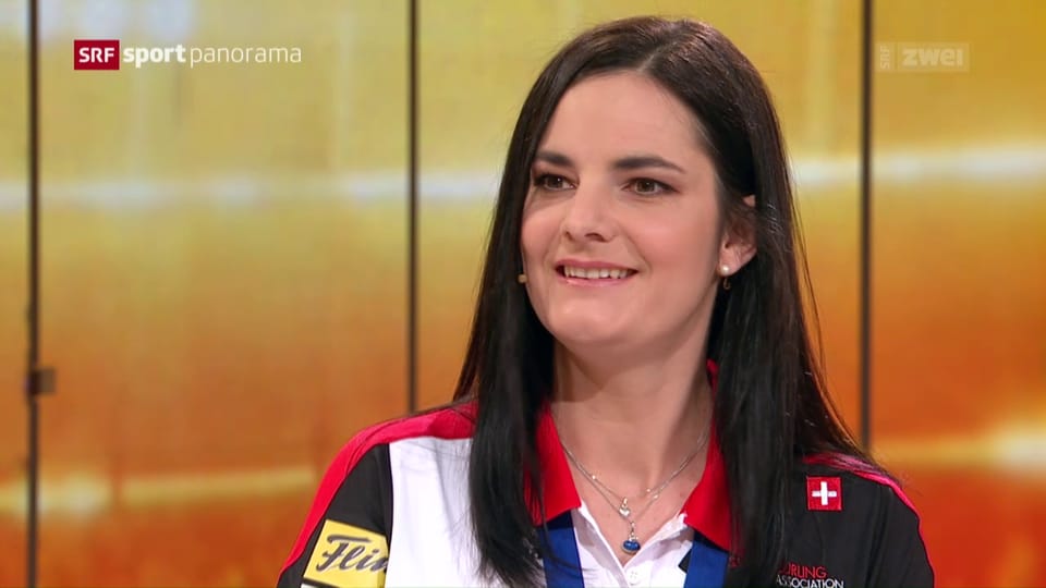 Weltmeisterin Binia Feltscher im Studio - Sportpanorama - Play SRF