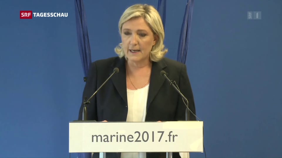 Marine Le Pen übt Kritik