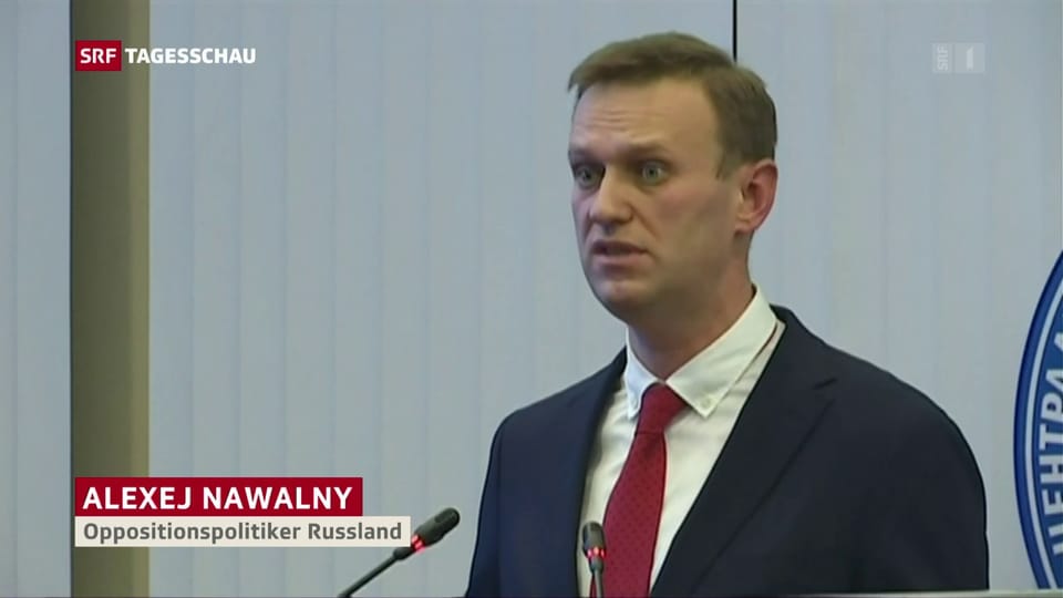 Nawalny nicht zu den Wahlen zugelassen