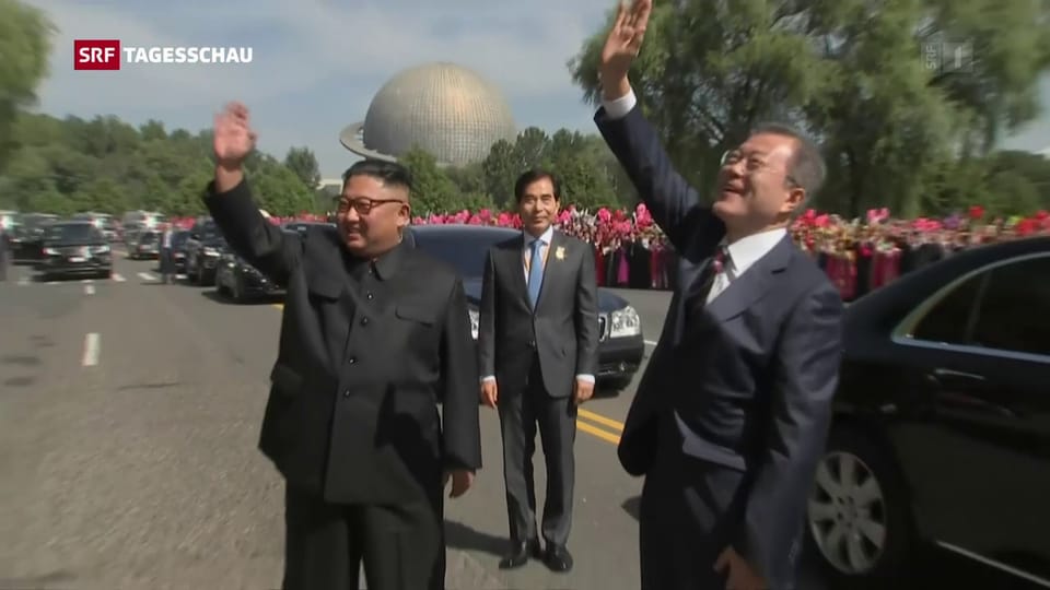 Gegenseitiges Lob bei Korea-Gipfeltreffen