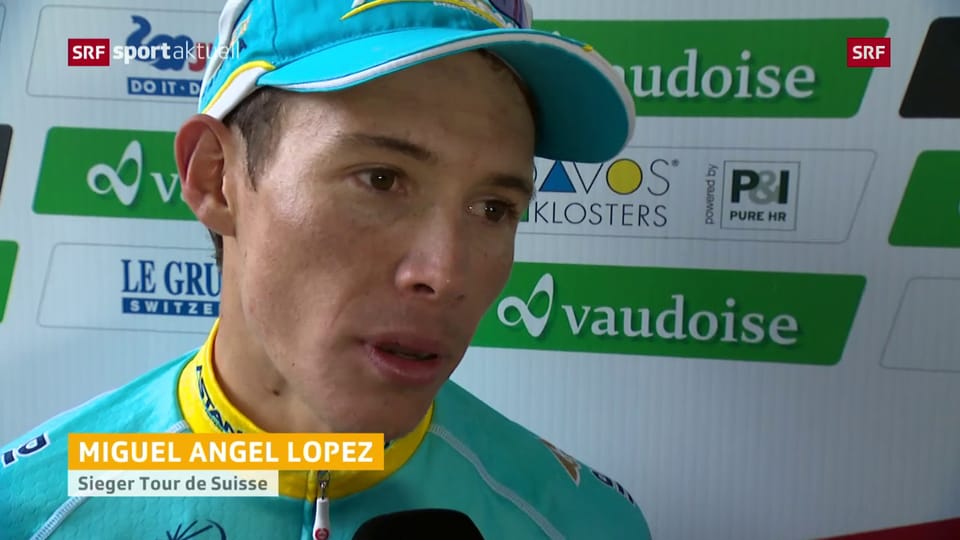 Archiv: Miguel Angel Lopez gewinnt die Tour de Suisse 2016