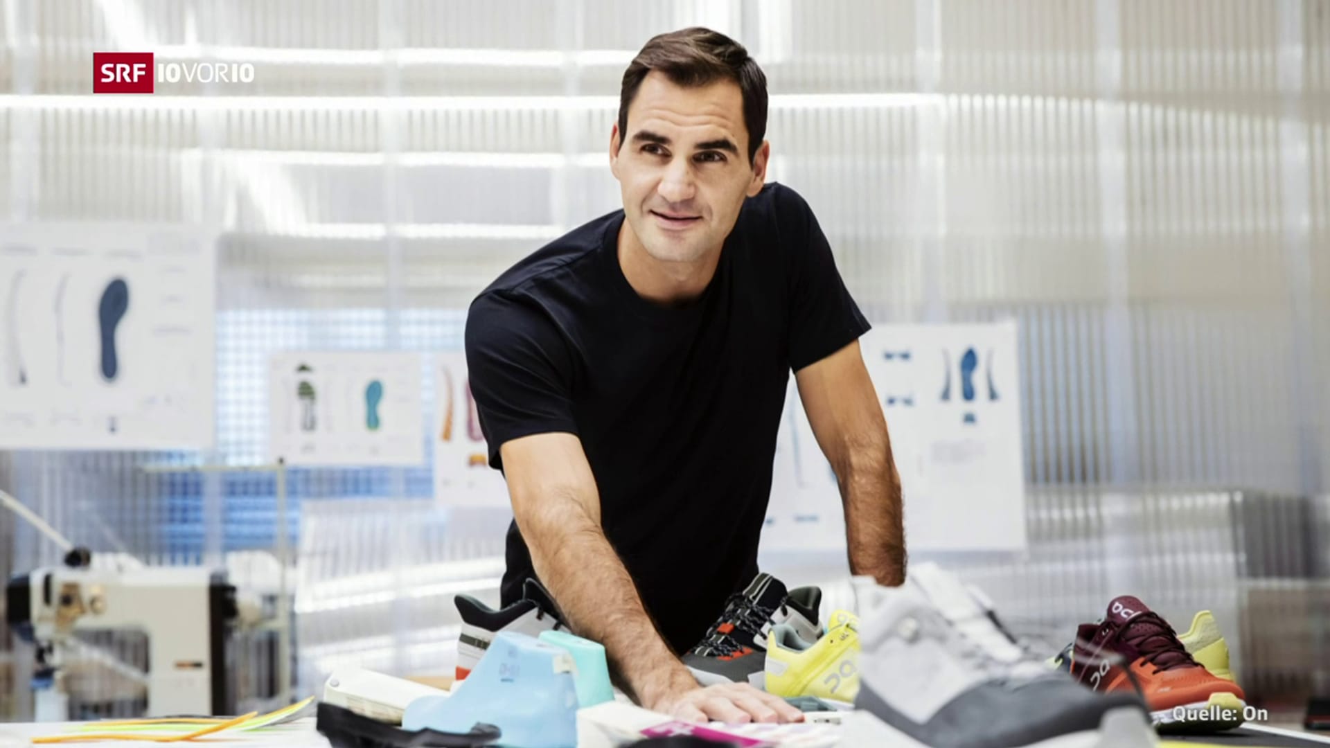 FOKUS: Federer investiert in Schweizer Laufschuhfirma - 10 vor 10 - Play SRF