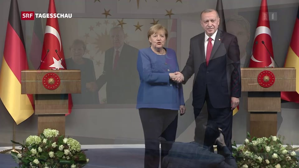 Aus dem Archiv: Merkel trifft Erdogan in Istanbul