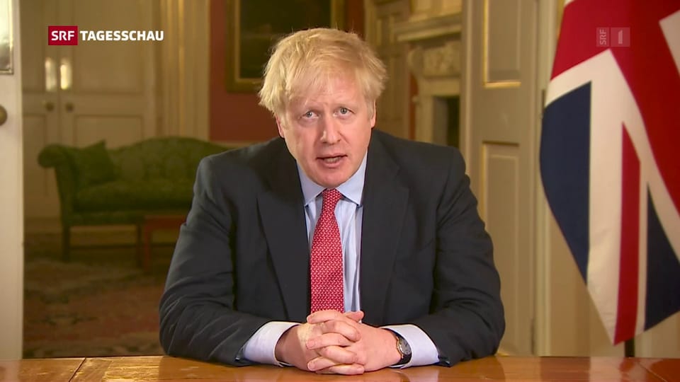 Boris Johnson wurde im März positiv auf das Coronavirus getestet