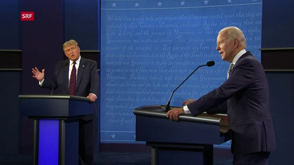 Joe Biden: «Alle wissen, dass Trump ein Lügner ist»