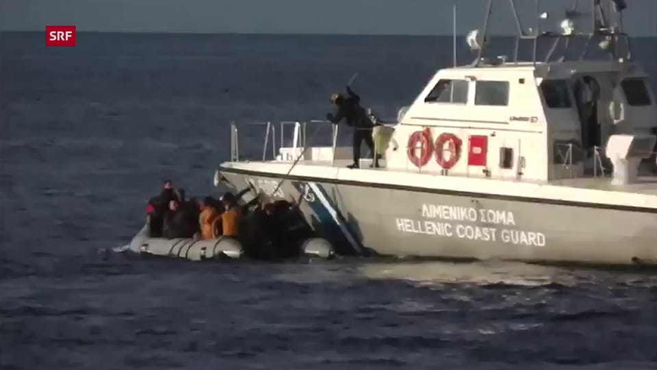 Küstenwache drangsaliert und vertreibt Migranten