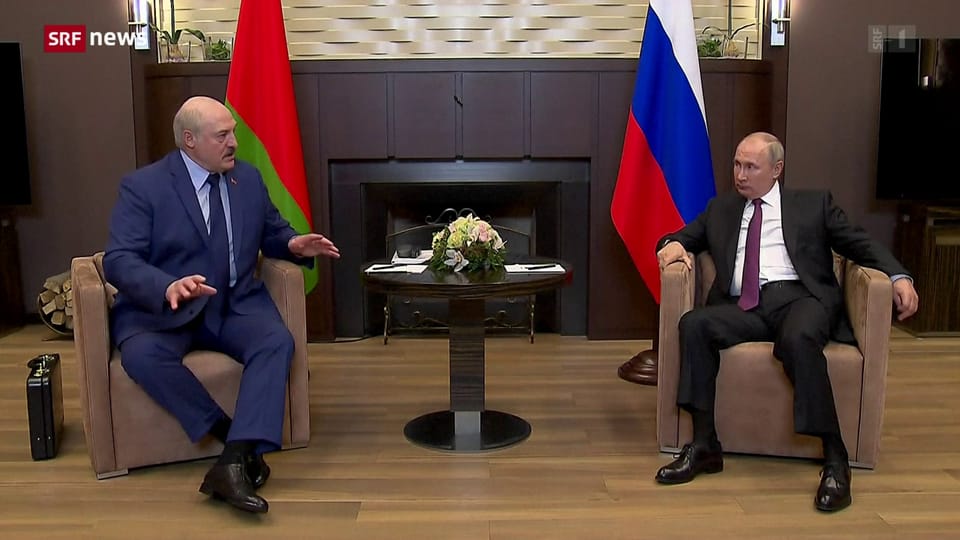 Lukaschenko trifft Putin