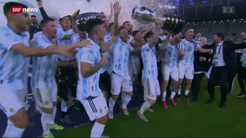 Archiv: Argentinien gewinnt gegen Brasilien den letzten Copa-Final