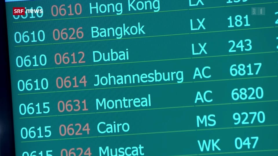 Schweiz und weitere Länder erlassen Flugverbote wegen Omikron-Variante