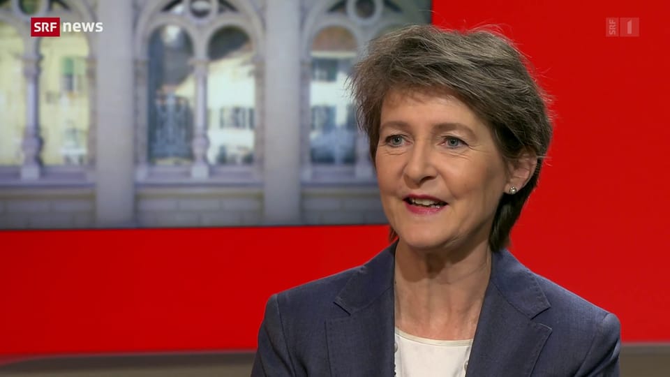 Simonetta Sommaruga zum Medienpaket - 10 vor 10 - Play SRF