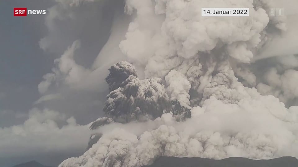 Vulkanausbruch bei Tonga war stärkste Eruption seit 30 Jahren