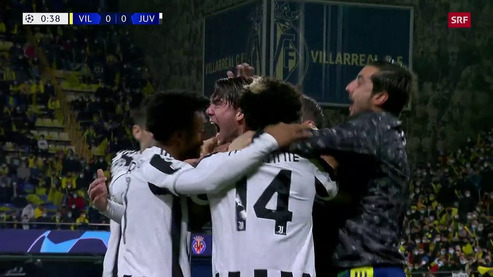 Nach nur 31 Sekunden bringt Vlahovic Juventus in Führung