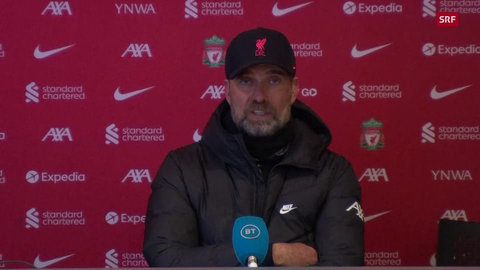 Liverpool-Coach Klopp: «Ich weiss nicht, ob wir in der Lage sind, ManCity zu bedrängen» (Engl.)