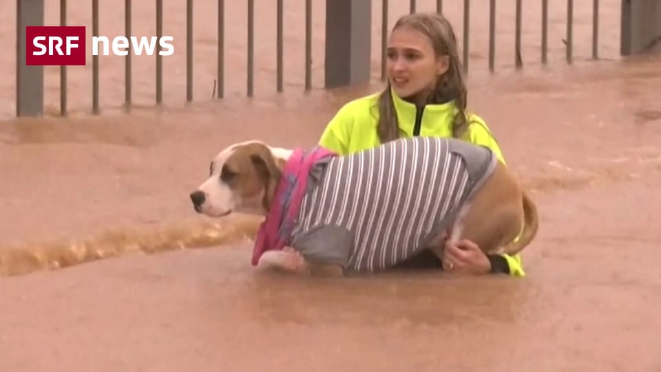 Archiv: Überschwemmungen nach Rekordregen in Australien