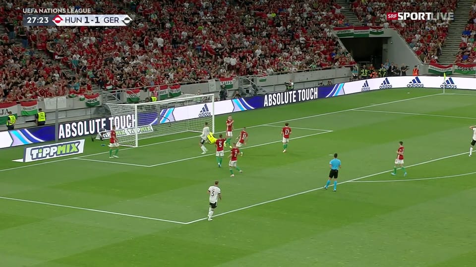 Nations League: Ungarn – Deutschland 1:1