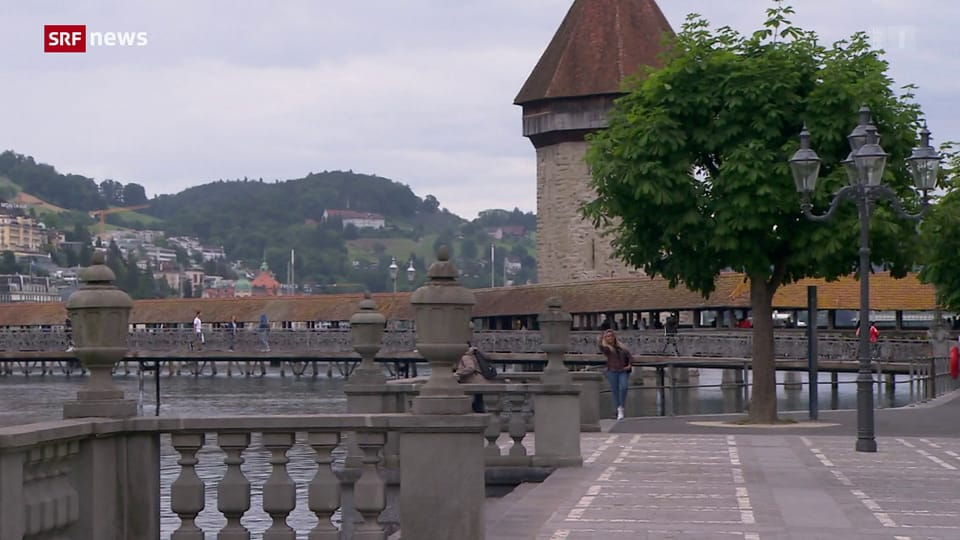 Aus dem Archiv: Umgang mit fehlenden Touristen in Luzern