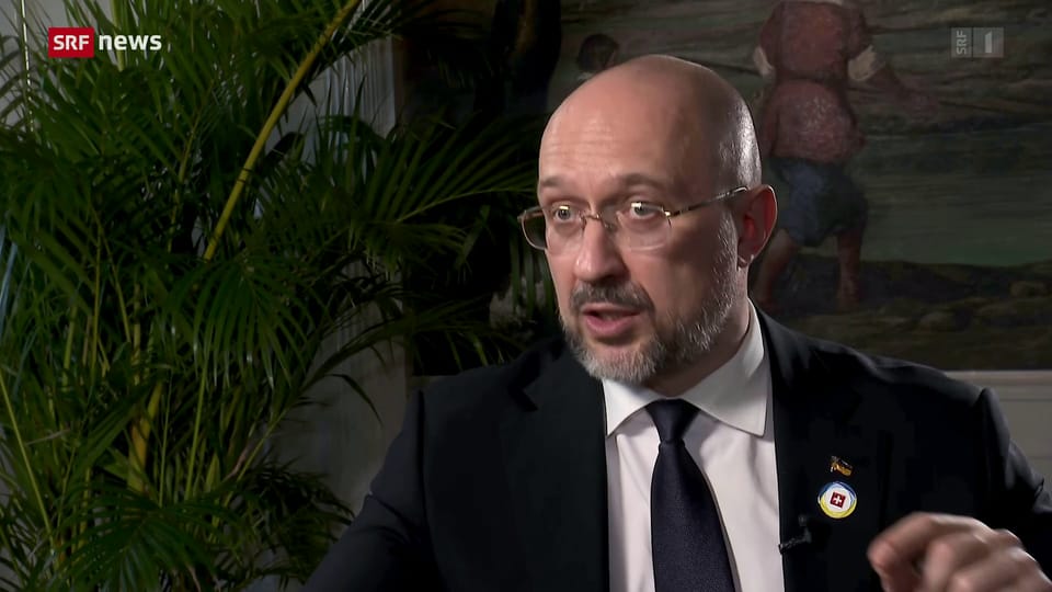 Denis Schmihal: «Die Ukraine-Konferenz gibt uns Hoffnung»