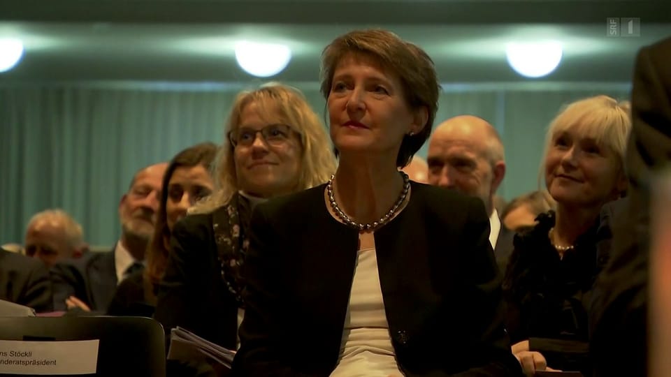 Bundesrätin Sommaruga kehrt zurück - G&G Flash - Play SRF