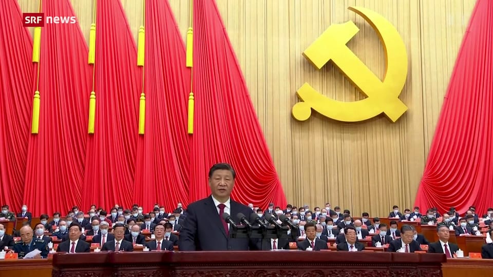Xi Jinping eröffnet Volkskongress der KP Chinas