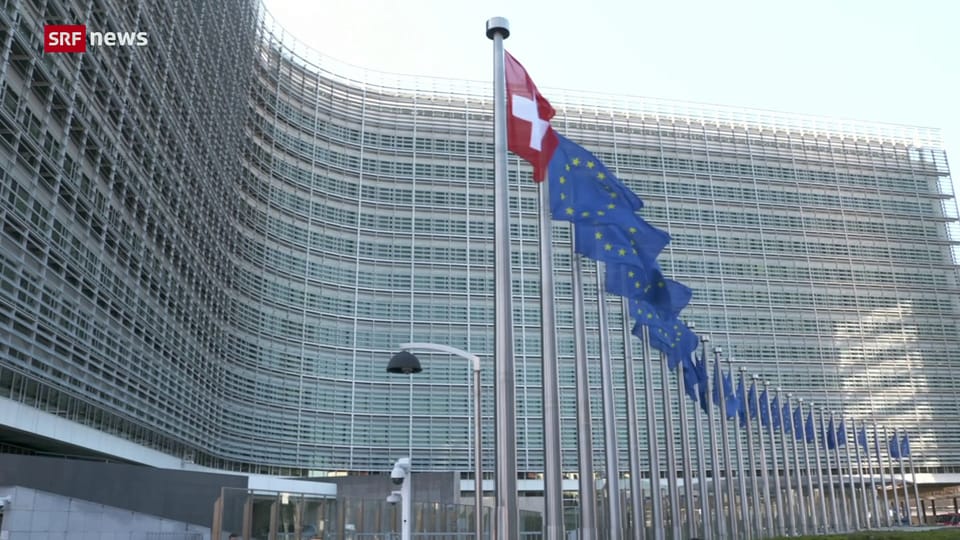 Archiv: Bundesrat legt Entwurf zu den Beziehungen Schweiz–EU vor 