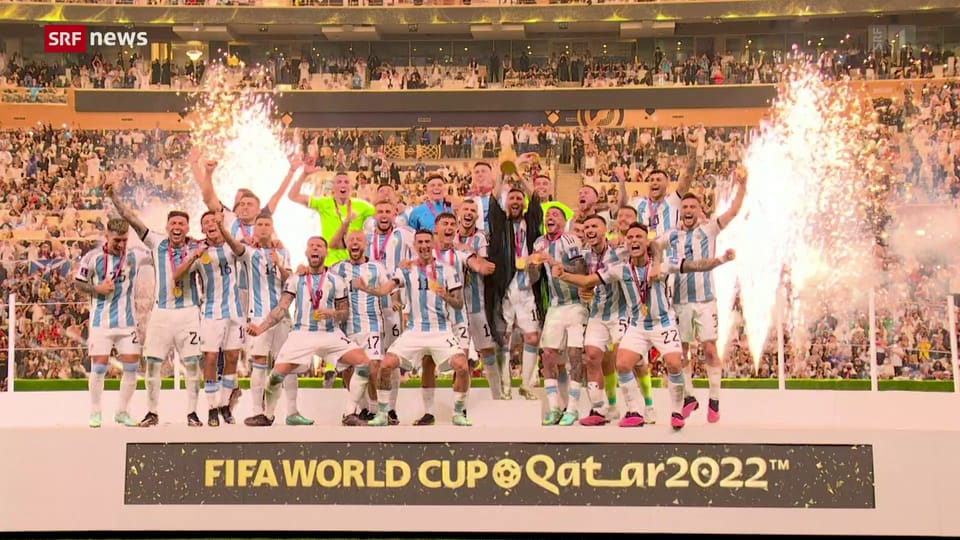 Archiv: Argentinien feiert Fussball-Weltmeistertitel 2022