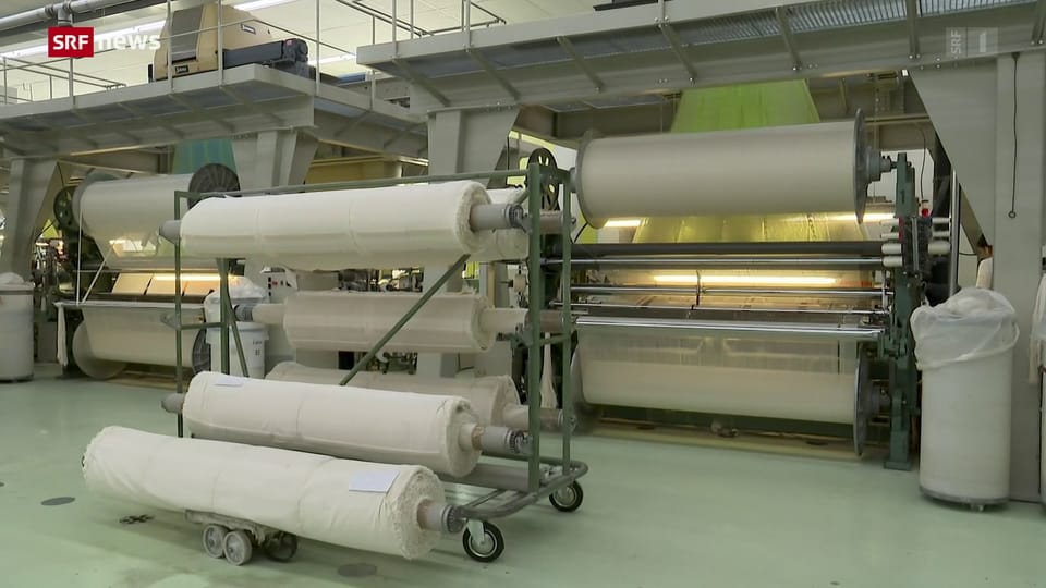 Positive Entwicklung der Textilindustrie in Glarus