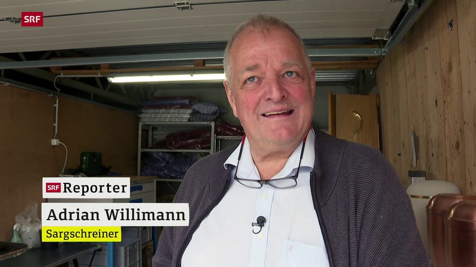 Sargschreiner Adrian Willimann kritisiert die Branche