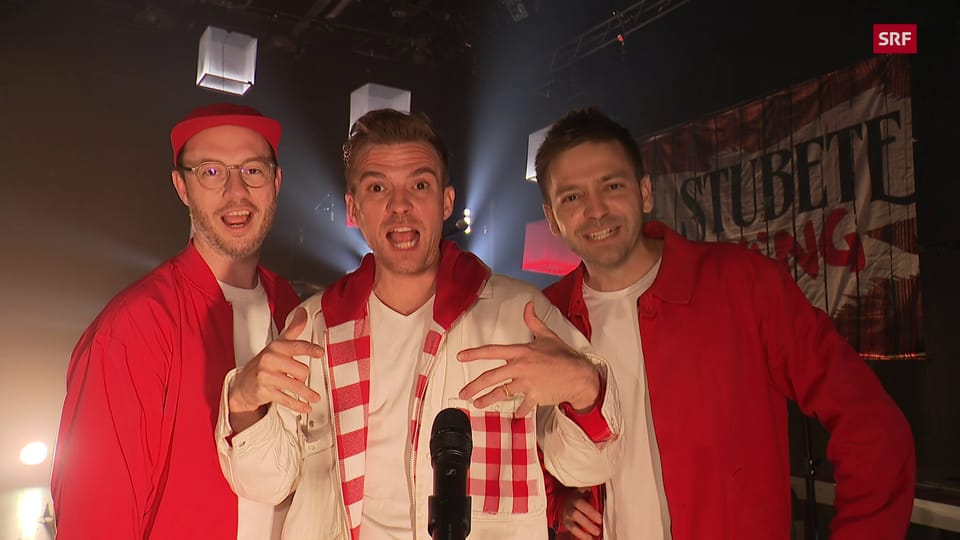 «Haut sie weg»: Die «Stubete Gäng» feuert die Nati an - Sport-Clip ...