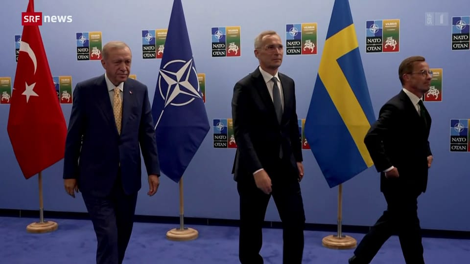 Erdogan bringt bei Nato-Verhandlungen EU-Beitritt ins Spiel
