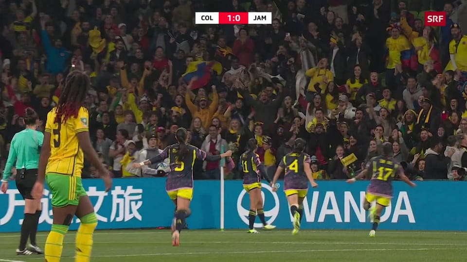 Kolumbien mit einem 1:0 gegen Jamaika weiter