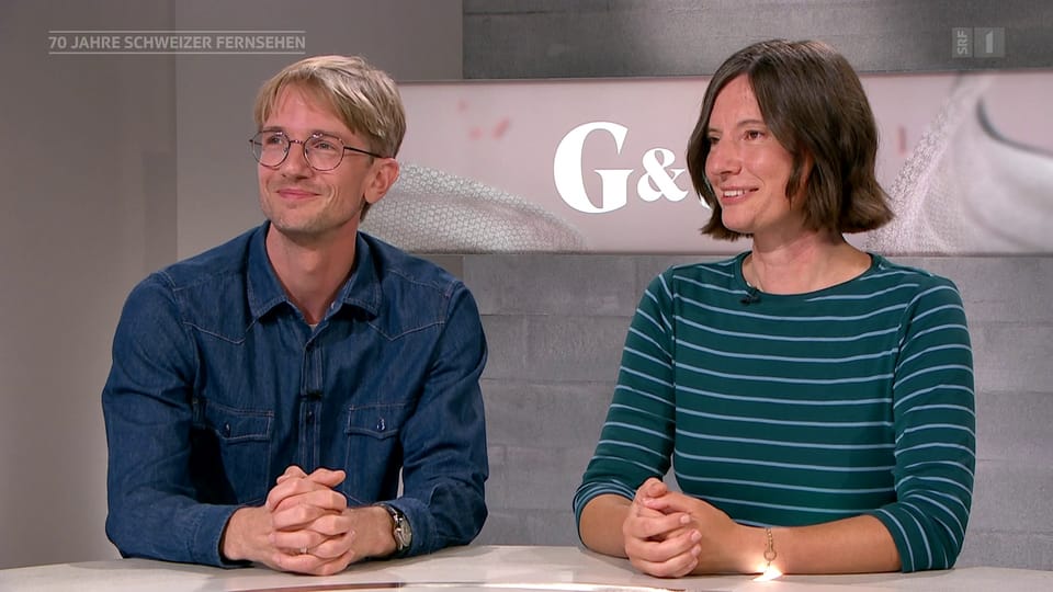 Die Macherinnen und Macher von «SRF School» im Studio - Gesichter ...