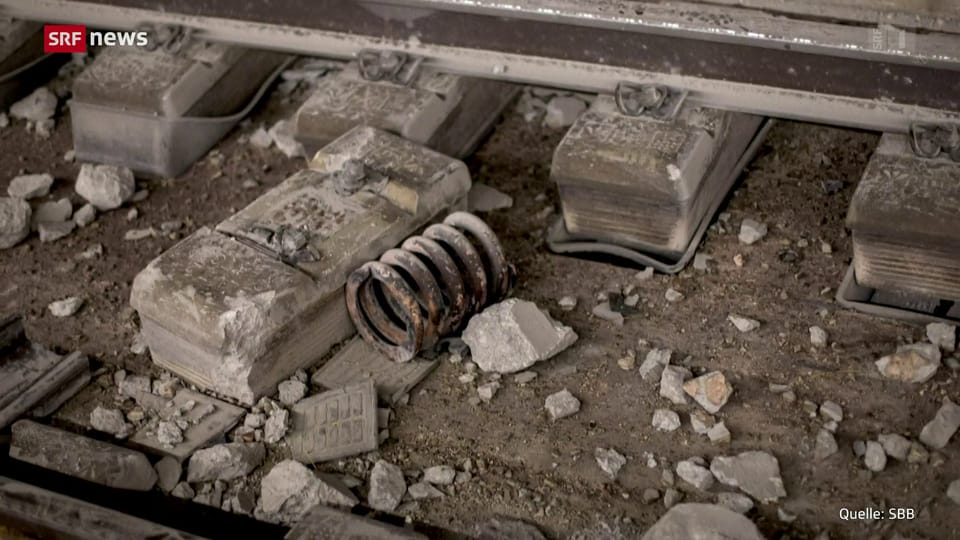 Unfall im Gotthard-Basistunnel: Neue Resultate 