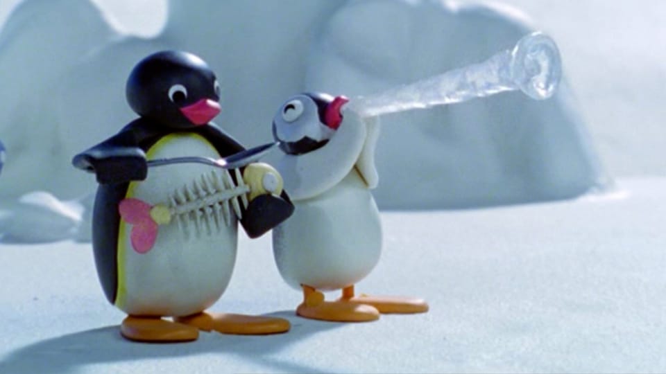 Guetnachtgschichtli Pingu Musikalische Talente Play SRF