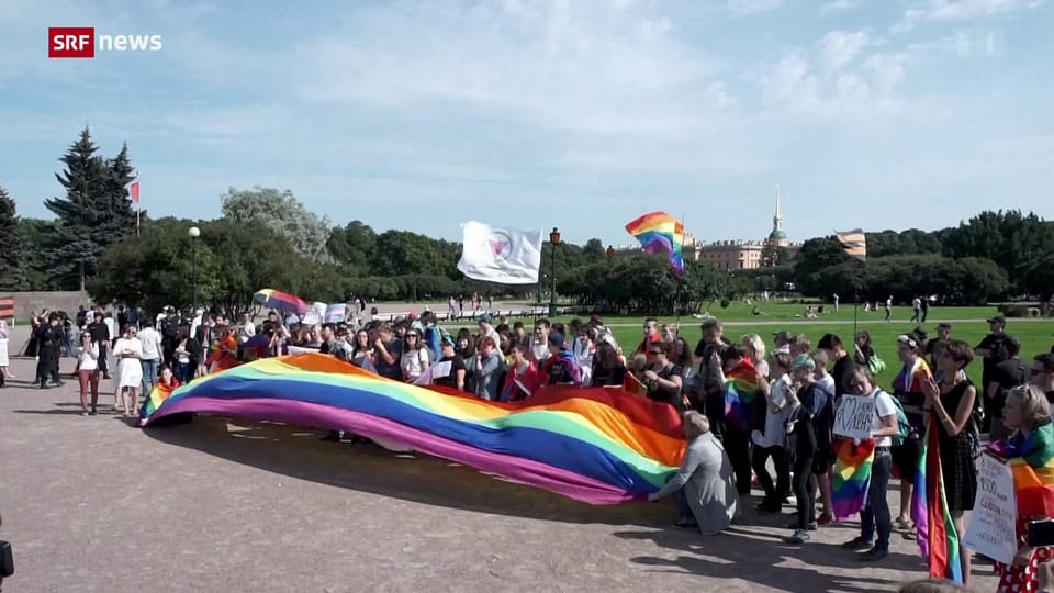 Archiv: Russland verbietet LGBTQ-Bewegung