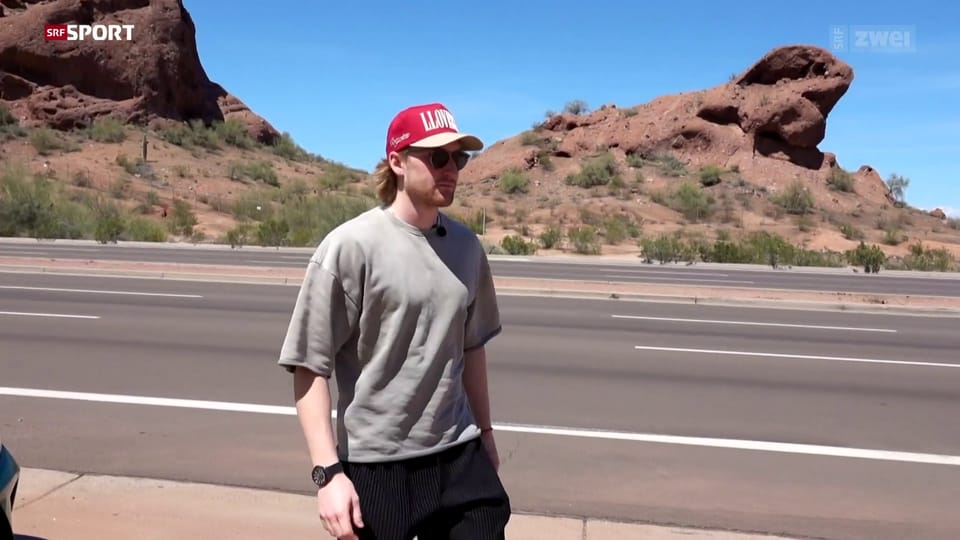 Archiv: Moser zog in die Wüste aus, um Eishockey zu spielen