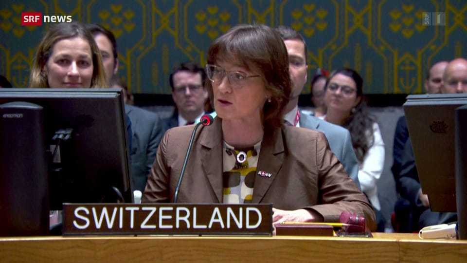Schweiz fordert im UNO-Sicherheitsrat Schutz für humanitäre Helfer 