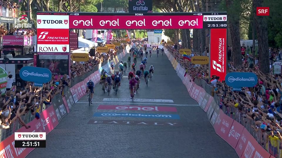 Merlier gewinnt Sprint auf der letzten Giro-Etappe