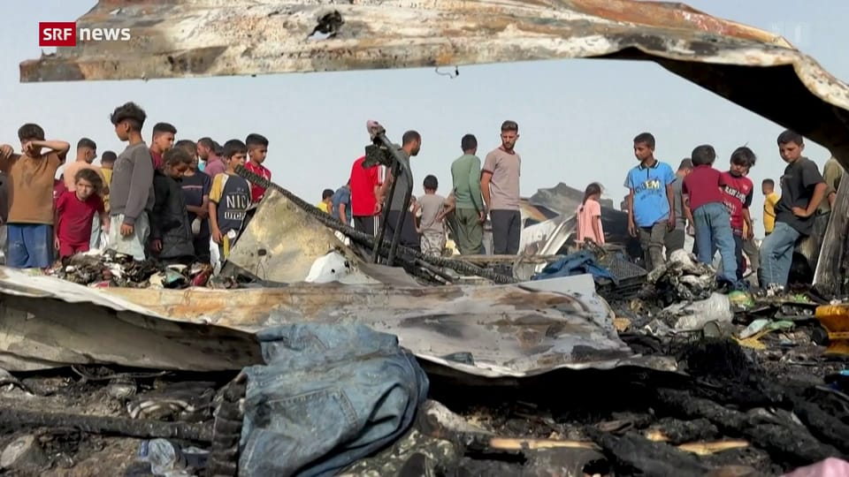 Nahost: Angriff auf ein Vertriebenenlager nahe Rafah