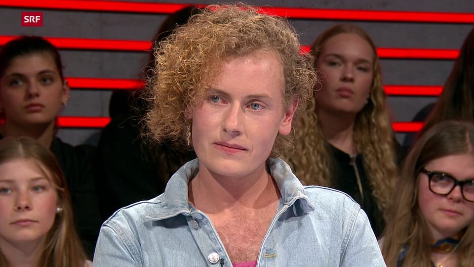 Sandro Niederer vom Transgender Network Switzerland und SVP-Ständerätin Esther Friedli 