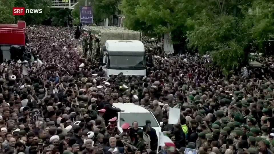 Archiv: Trauerfeiern in Iran für Präsident Raisi