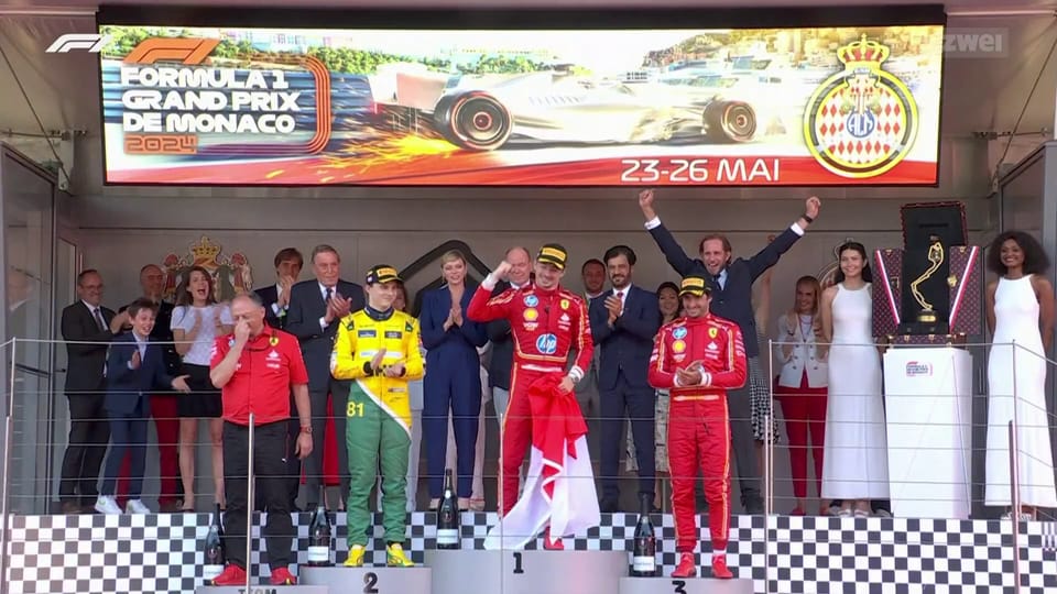 Archiv: Charles Leclerc gewinnt F1-GP in Monaco