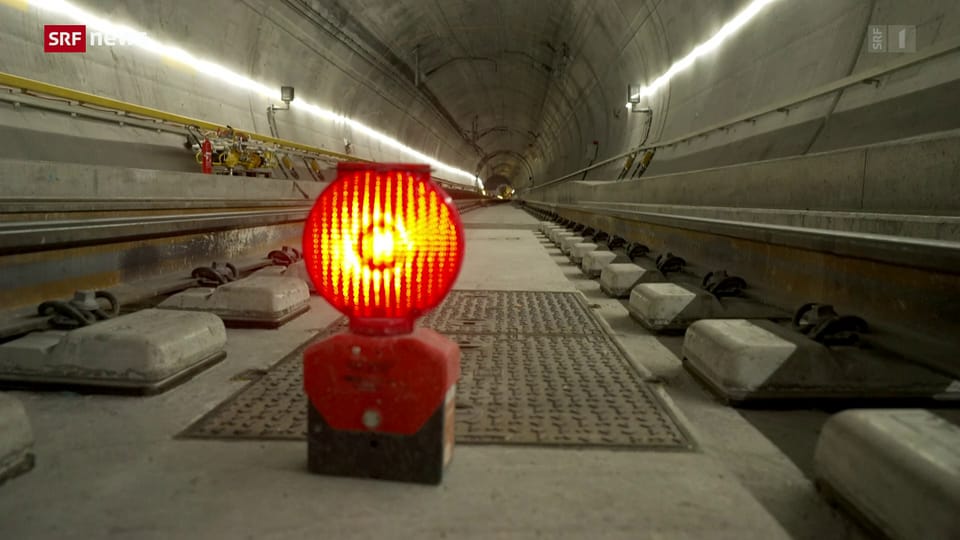 Nach Unfall: Zwischenbilanz Bauarbeiten im Gotthard-Basistunnel